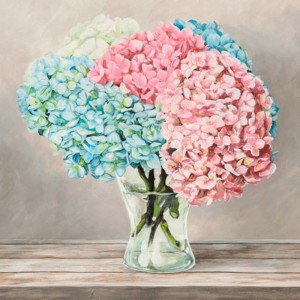 Remy Dellal - Fleurs et Vases Blanc II