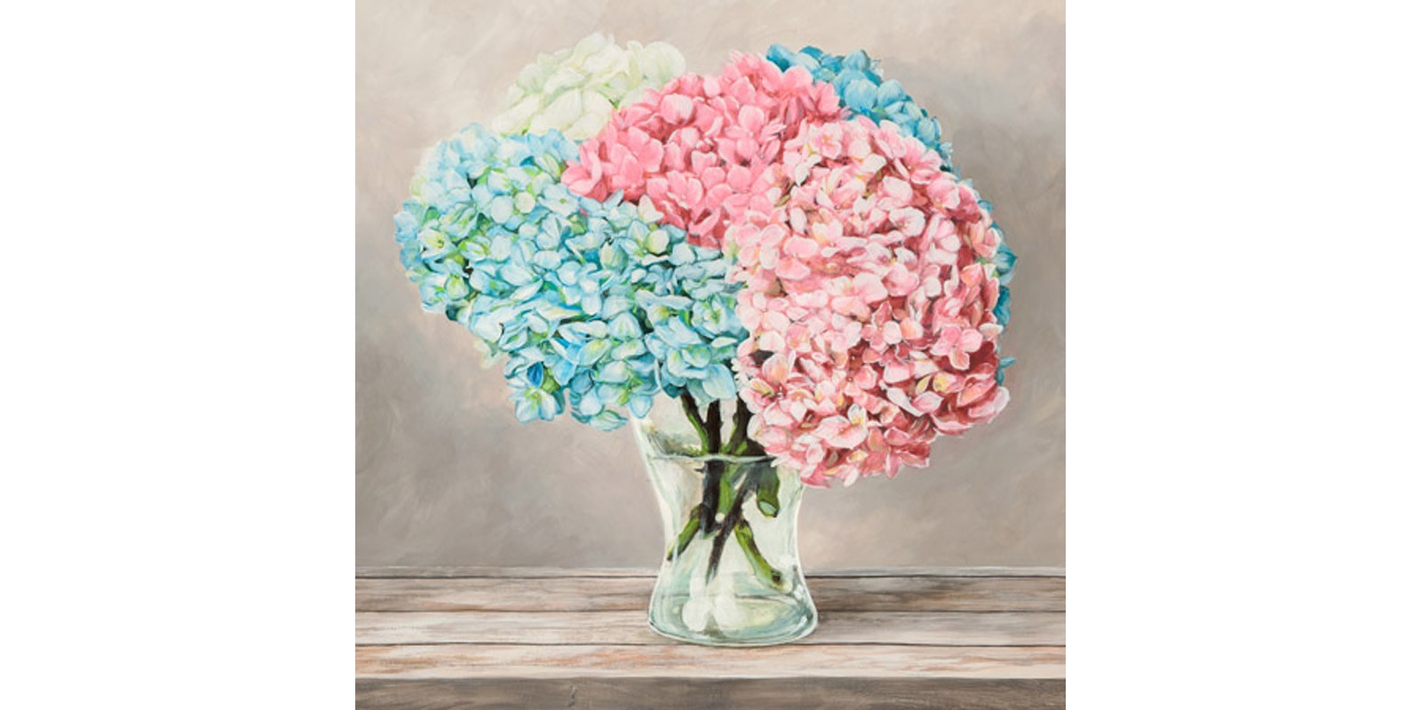 Remy Dellal - Fleurs et Vases Blanc II
