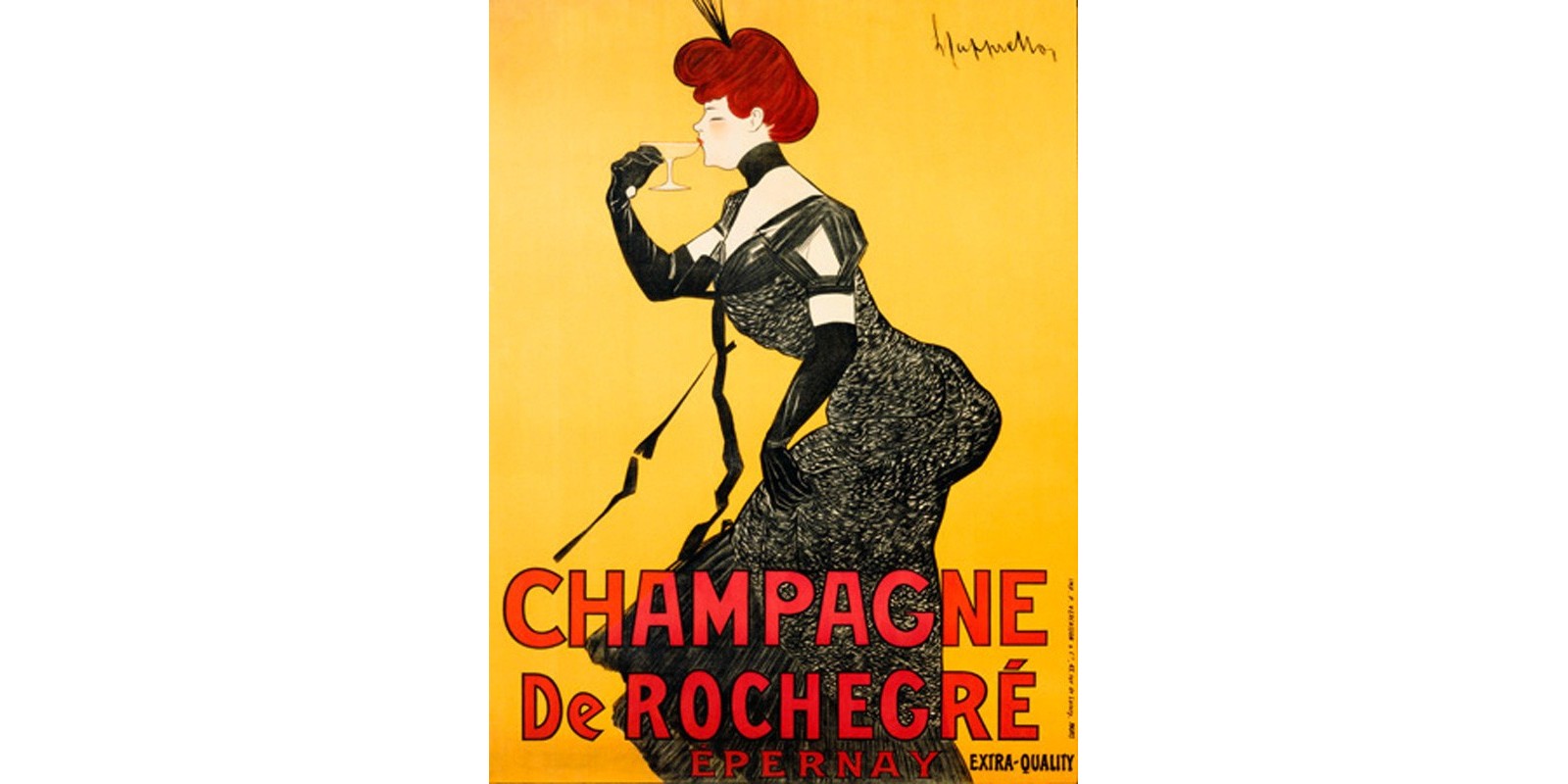 Leonetto Cappiello - Champagne de Rochegré, ca. 1902