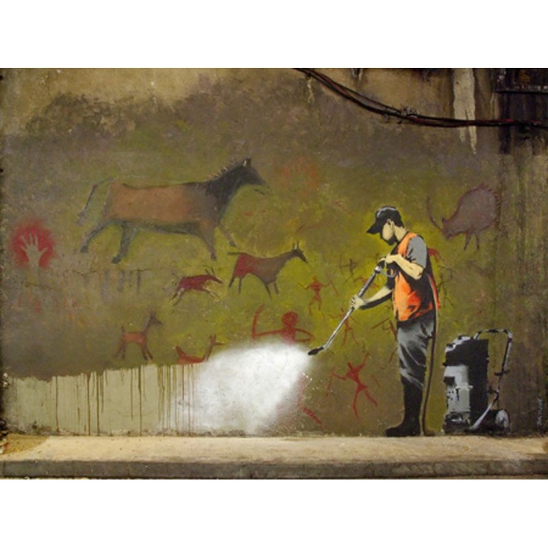 Banksy - Leake Street, London