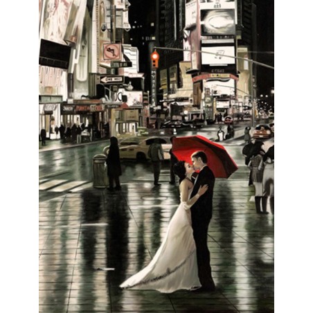 Pierre Benson - Romance in New York (detail)
