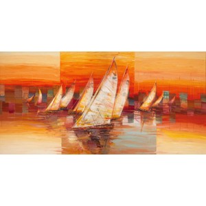 Luigi Florio - Vele al tramonto
