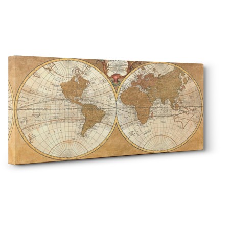 Joannoo - Gilded World Hemispheres I