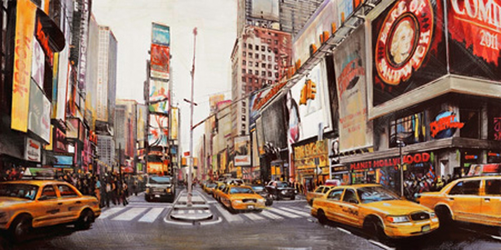 John B. Mannarini - Times Square Perspective