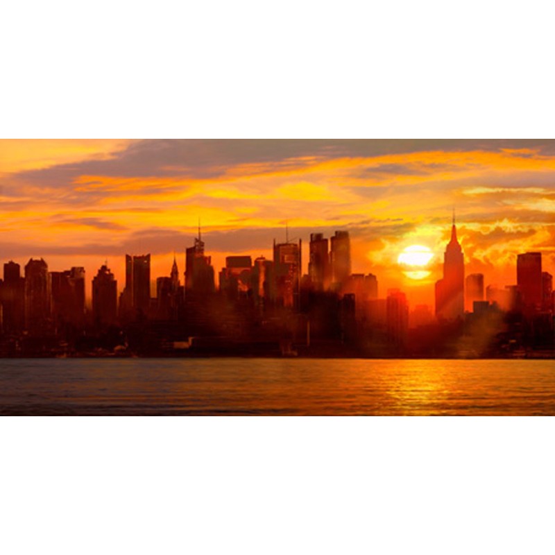 Shaun Green - Sunset over Manhattan