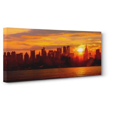 Shaun Green - Sunset over Manhattan