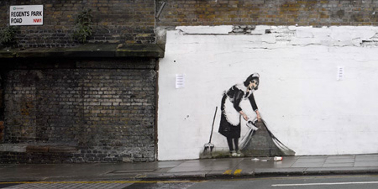 Banksy - Regents Park Rd, Camden, London