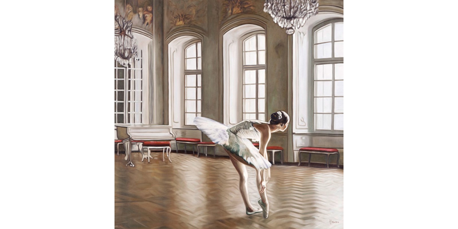 Pierre Benson - Rehearsing Ballerina