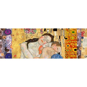 Gustav Klimt - Klimt Patterns - Deco Panel (Death and Life)