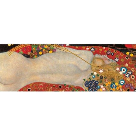 Gustav Klimt - Sea Serpents I (detail)
