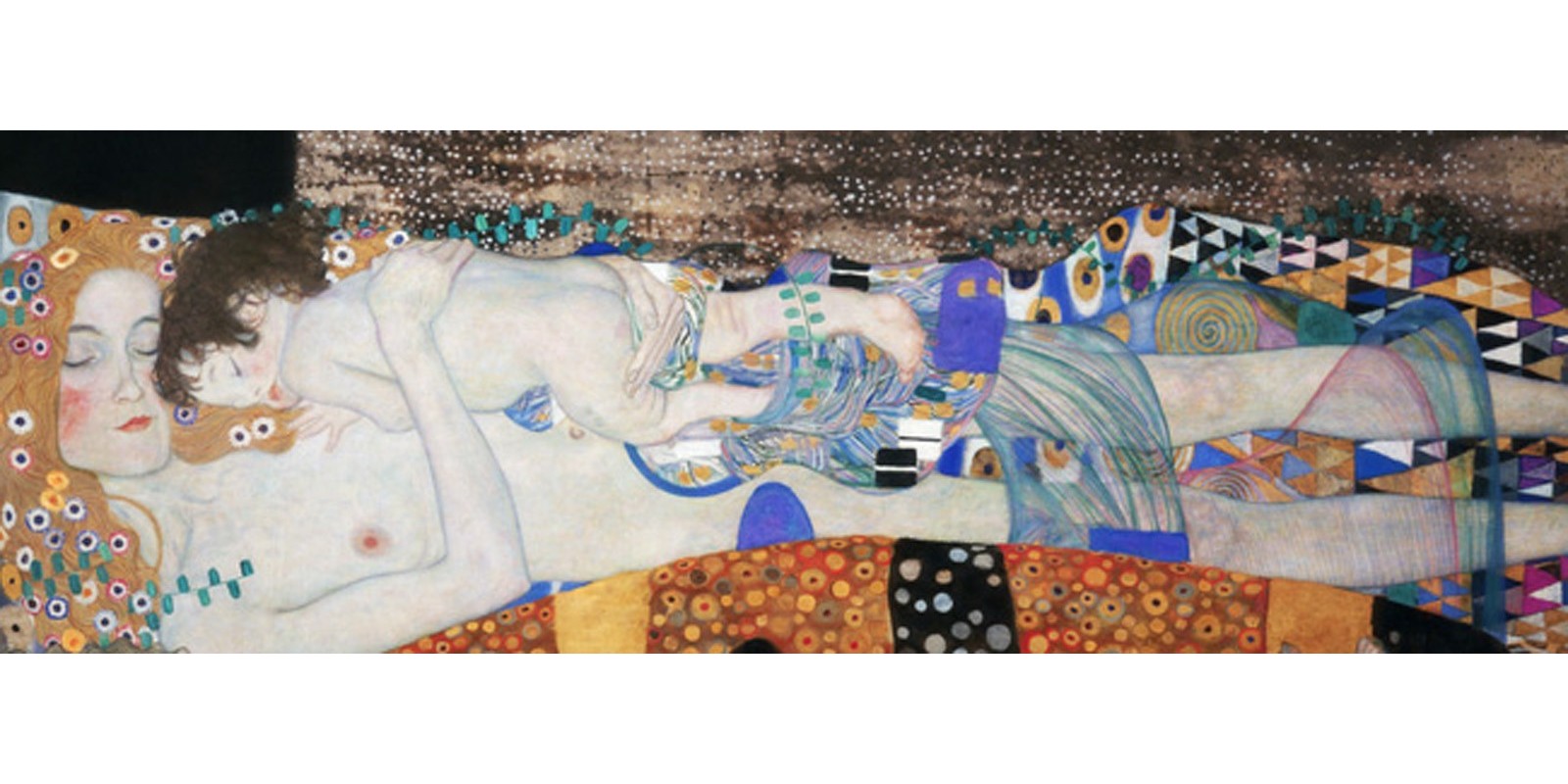 Gustav Klimt - The Three Ages of Woman (detail)