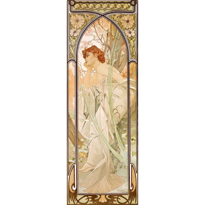 Alphonse Mucha - Times of the Day: Evening