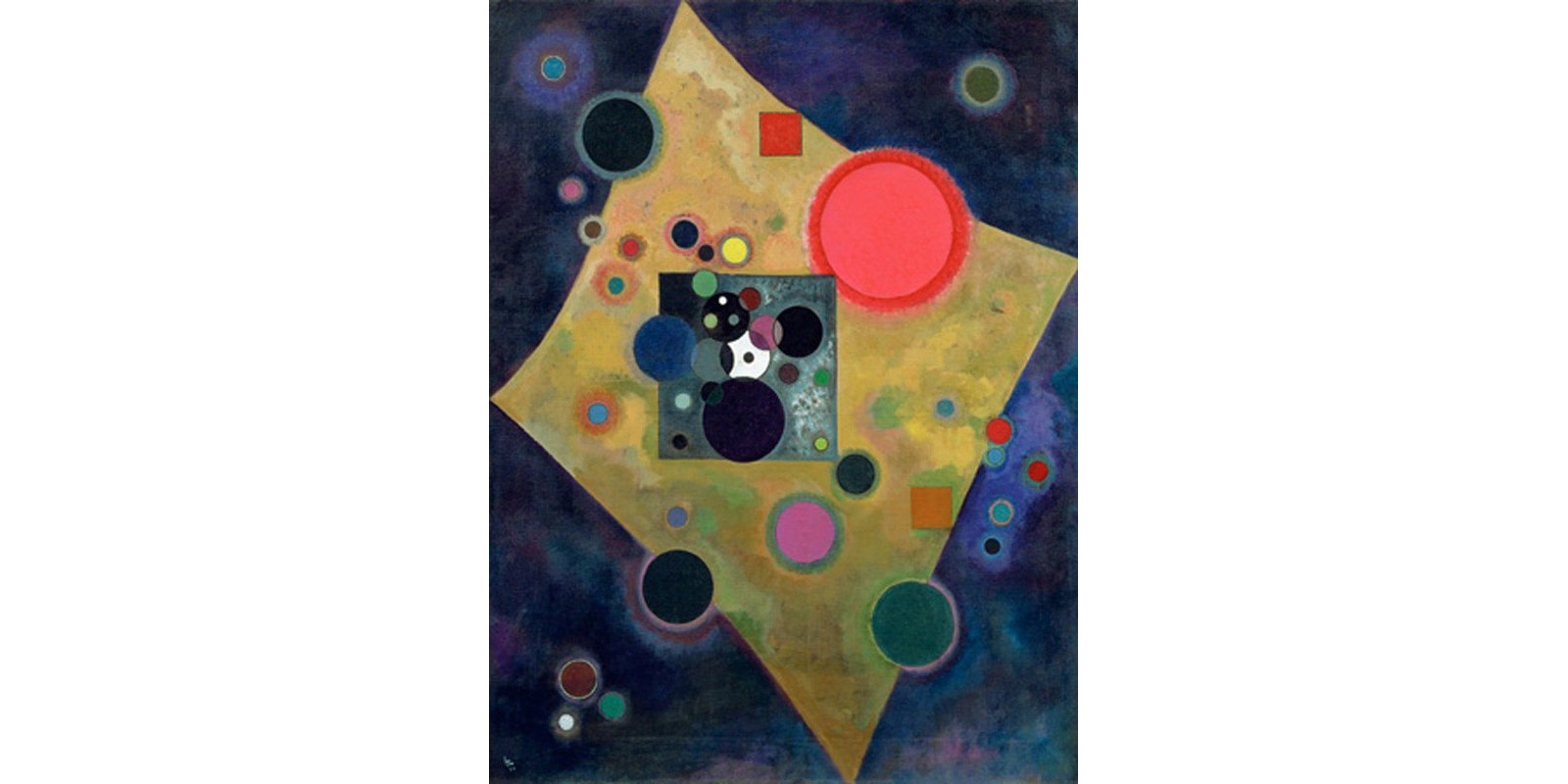 Wassily Kandinsky - Pink Accent