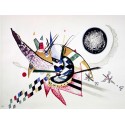 Wassily Kandinsky - Watercolor Painting of Composition