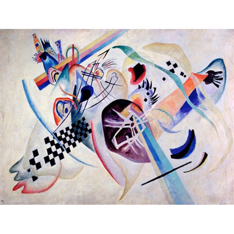 Wassily Kandinsky - Composition N. 224, On the white