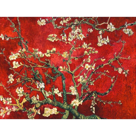 Vincent Van Gogh - Mandorlo in fiore (red variation)
