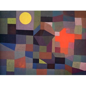 Paul Klee - Fire at Full Moon