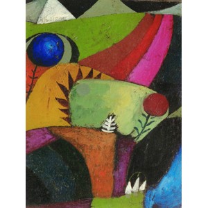 Paul Klee - Three White Bluebells