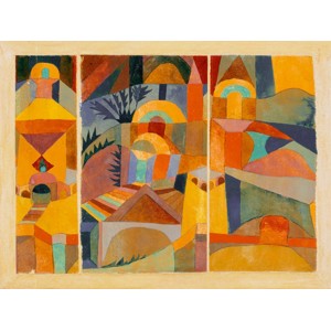 Paul Klee - Temple Gardens