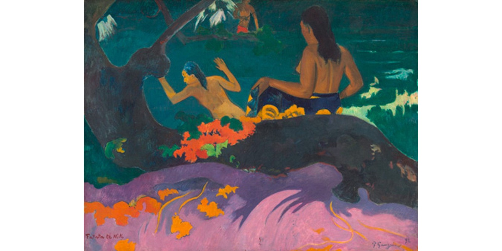 Paul Gauguin - Fatata te Miti (By the Sea)