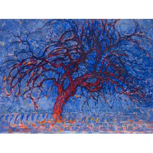 Piet Mondrian - Evening Red Tree