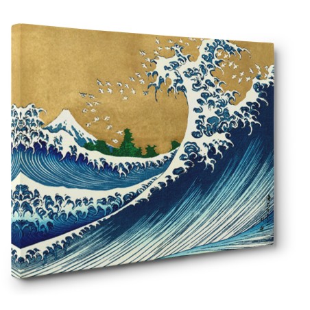 Katsushika Hokusai - The Big Wave (from 100 views of Mt. Fuji)