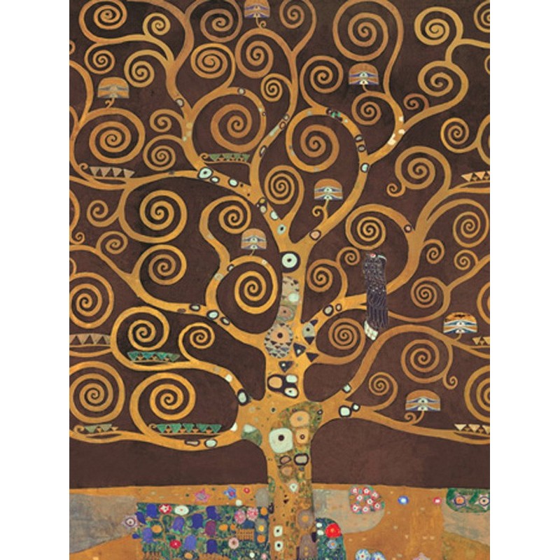 Gustav Klimt - Tree of Life (Brown Variation) (detail)