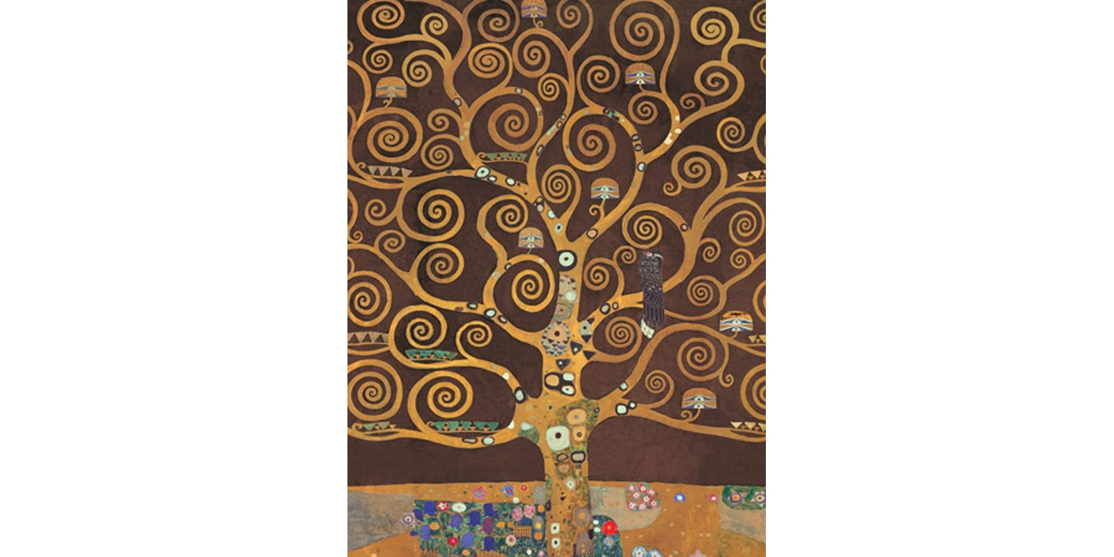 Gustav Klimt - Tree of Life (Brown Variation) (detail)