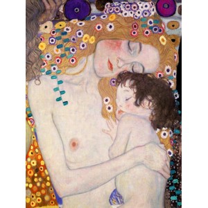 Gustav Klimt - Le Tre età della donna (detail)