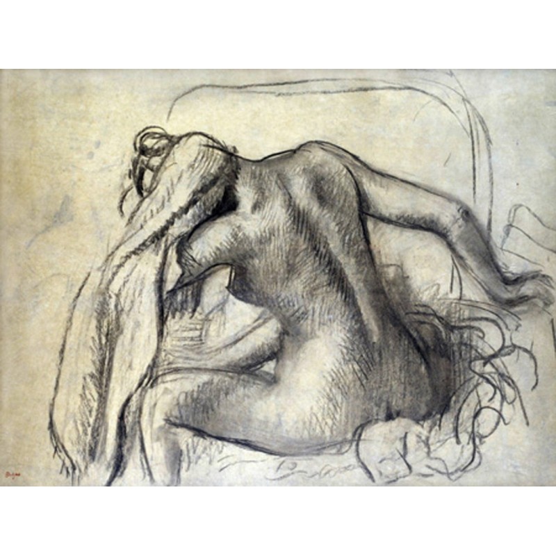 Degas Edgar Germain Hilaire - La toilette