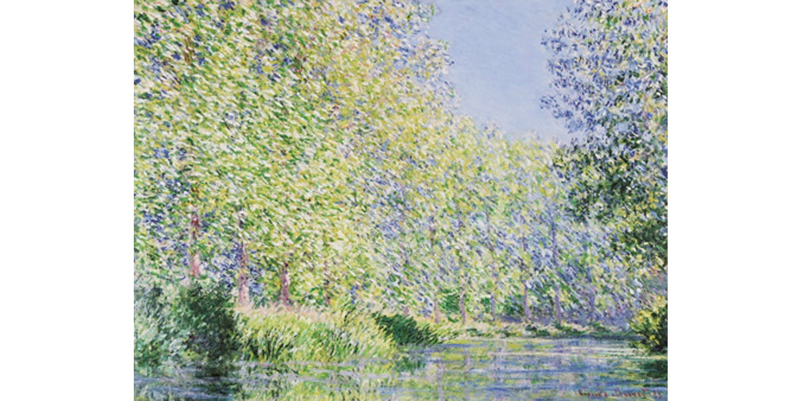 Claude Monet - Bend in the Epte River near Giverny