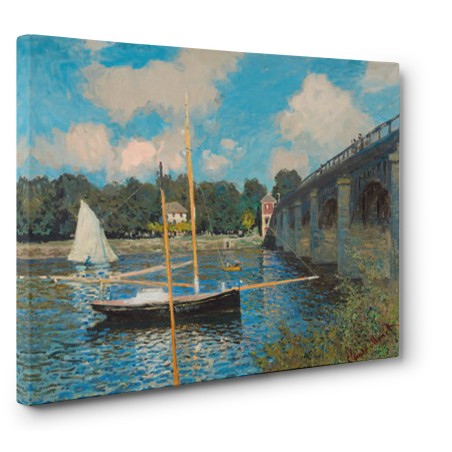 Claude Monet - The bridge at Argenteuil