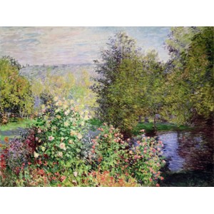 Claude Monet - A corner of the Garden at Montgeron