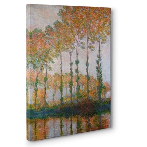 CLAUDE MONET - Poplars on the Banks of the l'Epte, Autumn