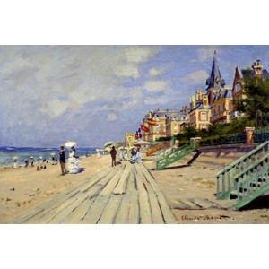 Claude Monet - Plage de Trouville