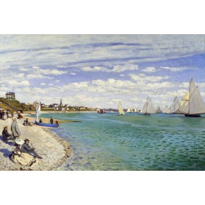 Claude Monet - Régate a Sainte Adresse