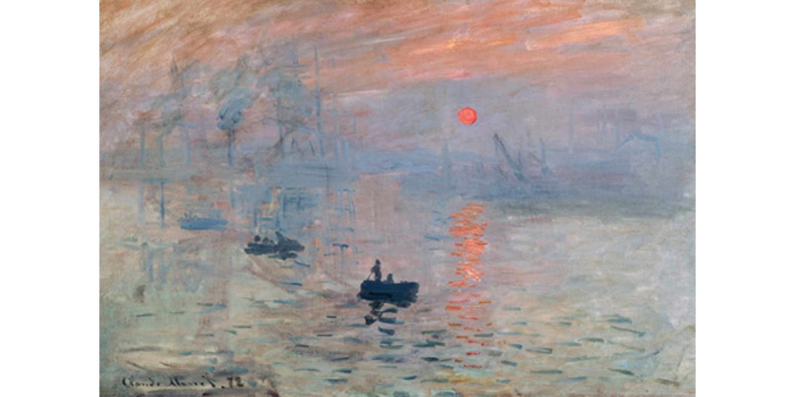 Claude Monet - Impression au soleil levant