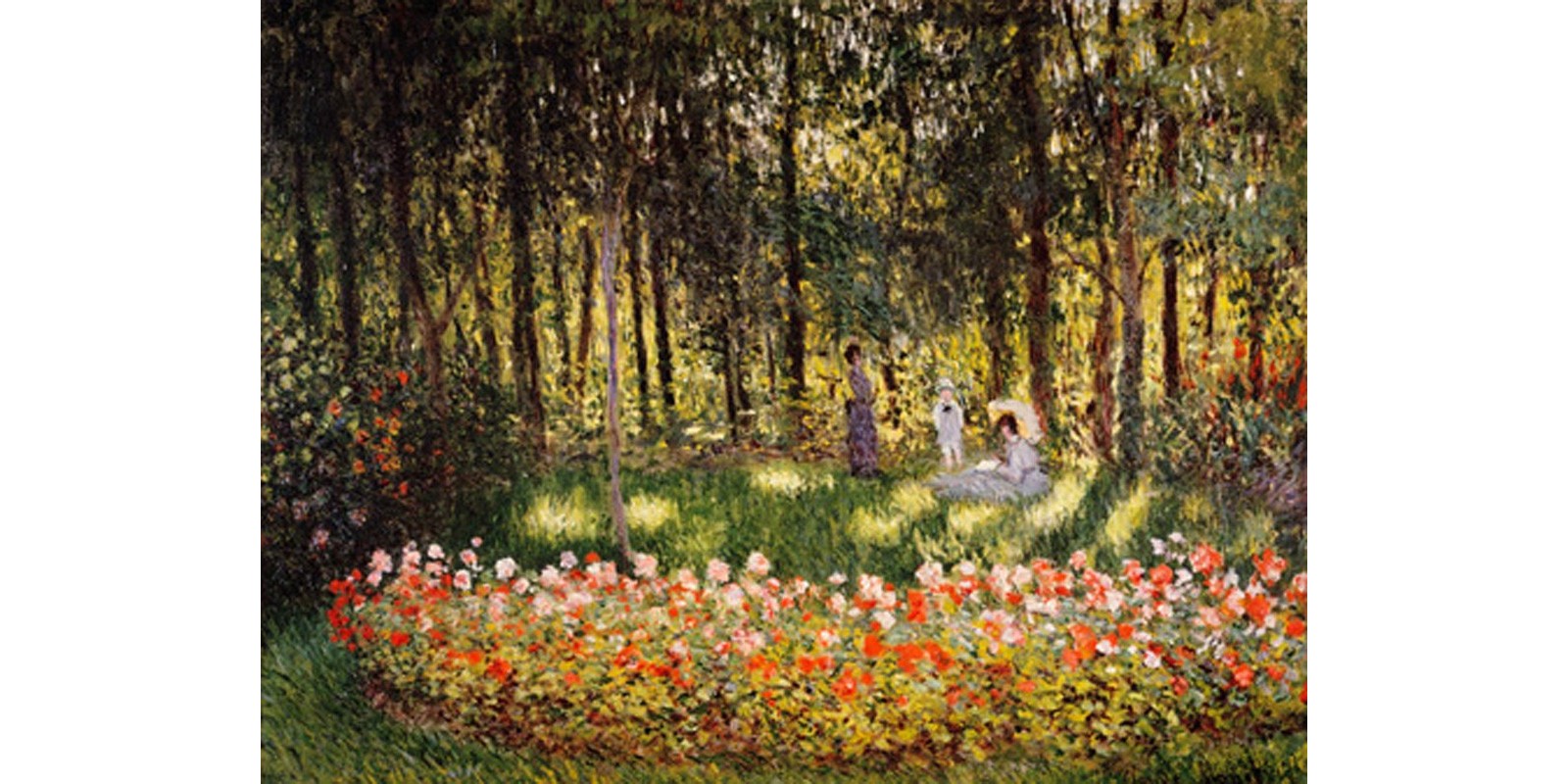 Claude Monet - Wooded Scene