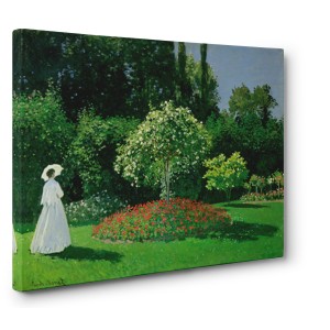 Claude Monet - Young Woman in a Garden