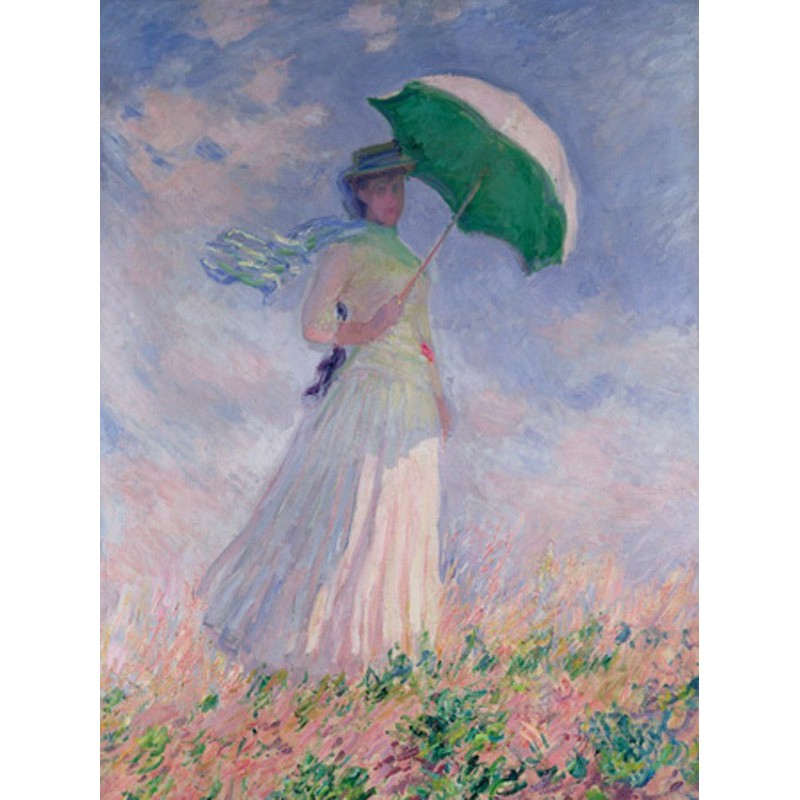 Claude Monet - Woman with a Parasol (Right)