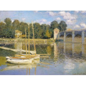 Claude Monet - The Bridge at Argenteuil