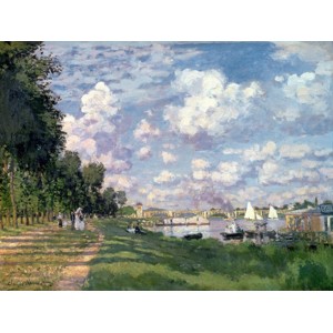 Claude Monet - The Marina at Argenteuil