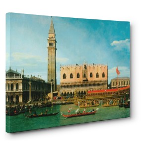 Canaletto - The Bucintoro at the Molo on Ascension Day