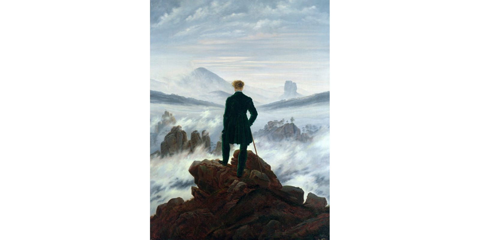Caspar David Friedrich - Wanderer Above the Sea of Fog