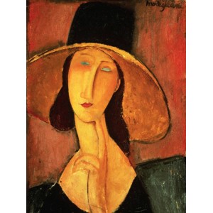 Modigliani Amedeo Clemente - Portrait of Jeanne Hebuterne