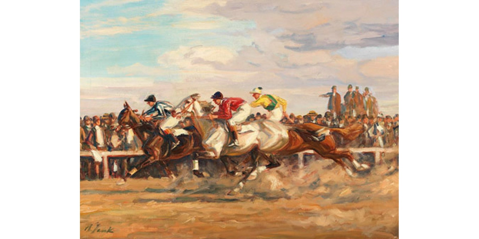 Angelo Jank - Horse race