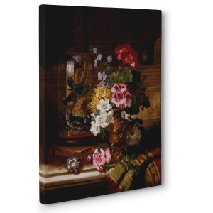 William John Wainwright - A Vase of Assorted Flowers