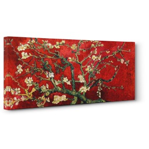 Vincent Van Gogh - Mandorlo in fiore (red variation, detail)