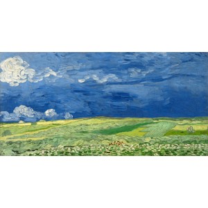 Vincent Van Gogh - Wheatfield under thunderclouds
