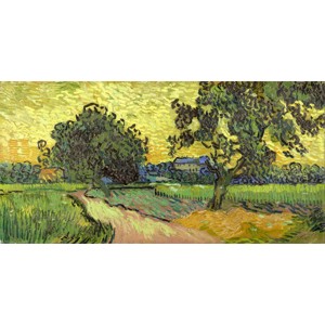 Vincent Van Gogh - Landscape at twilight